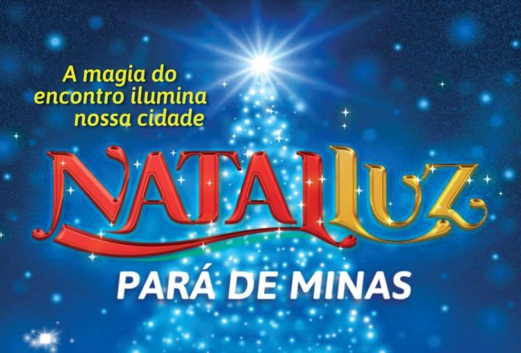Decorações de Natal serão inauguradas neste sábado em Pará de Minas