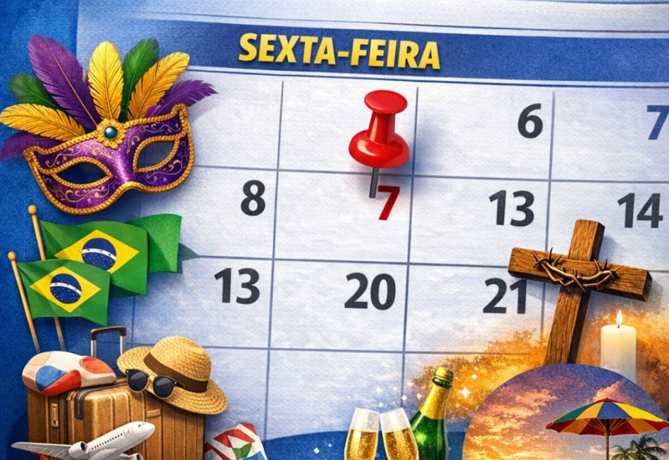 Brasil terá até 12 feriados prolongados em 2026