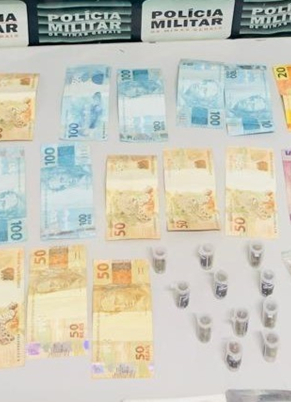 Pará de Minas - Homem é preso por tráfico de drogas no bairro Centro