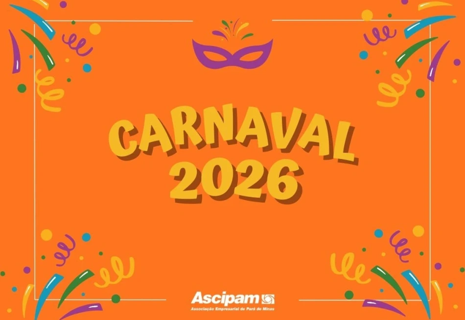 Carnaval 2026: entenda as regras de funcionamento do comércio em Pará de Minas