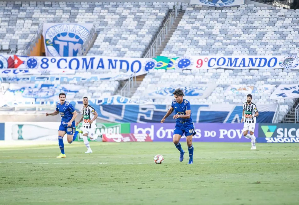 Cruzeiro vence o Athletic Club e assume o quarto lugar na tabela de classificação do Campeonato Mineiro