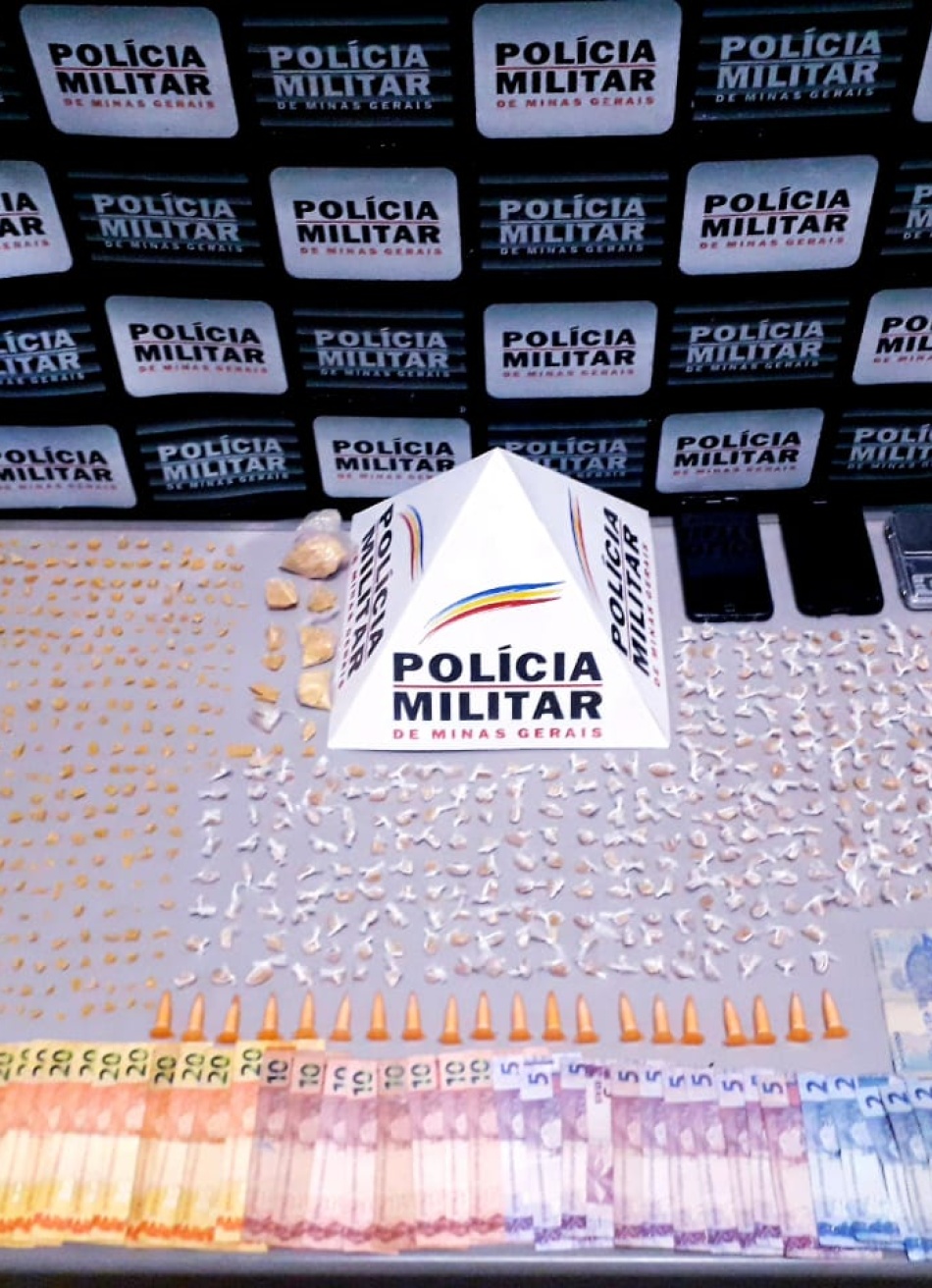 Homem é preso no bairro São Pedro suspeito de tráfico de drogas