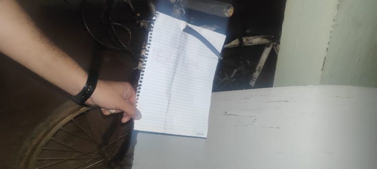 Pará de Minas – Polícia Militar recupera bicicleta furtada deixada com bilhete de "Desculpa"