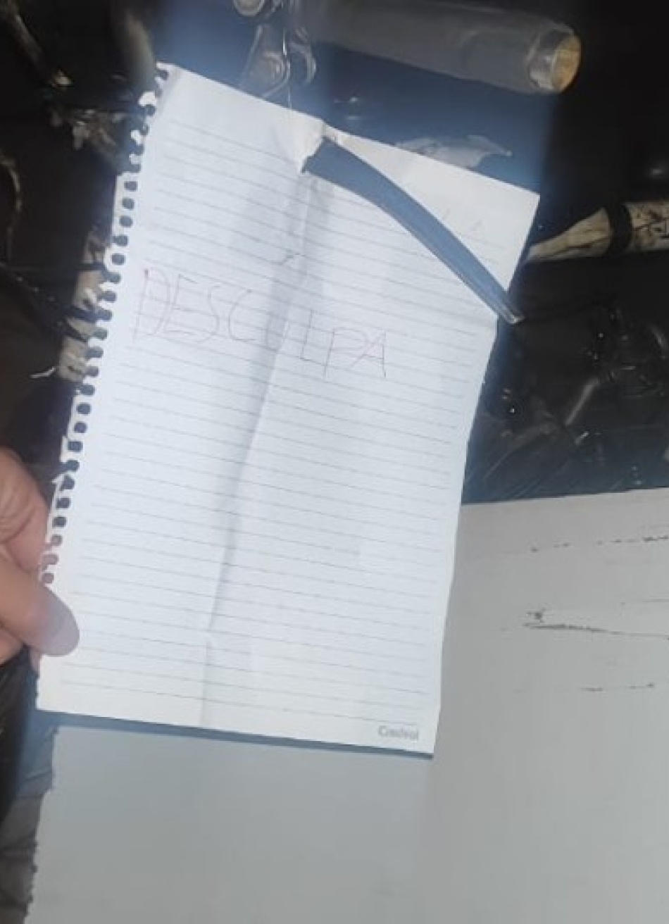 Pará de Minas – Polícia Militar recupera bicicleta furtada deixada com bilhete de "Desculpa"