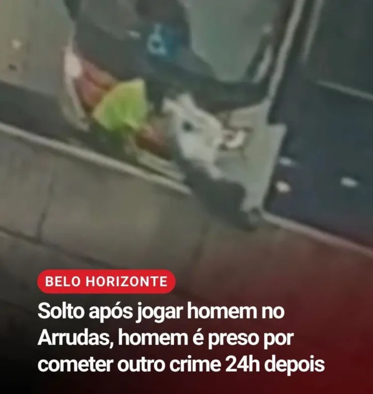 Autuado por homicídio solto pela justiça, comete outro crime menos de 24 horas