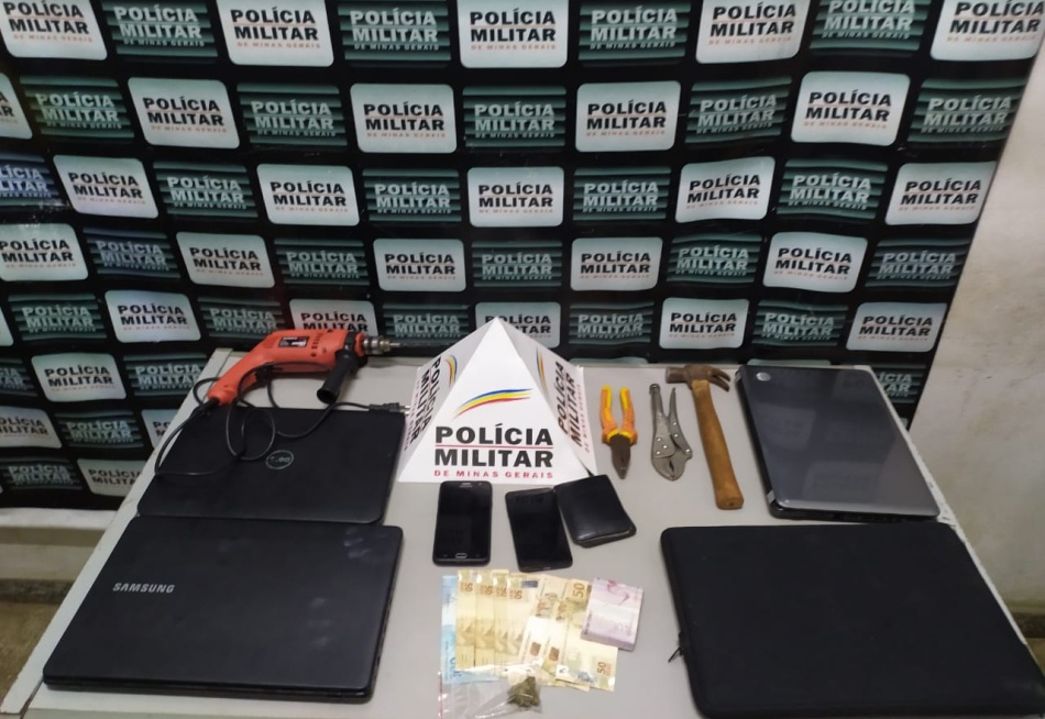 Infratores utilizam automóvel de aplicativo para transportar materiais furtados no bairro São Luiz