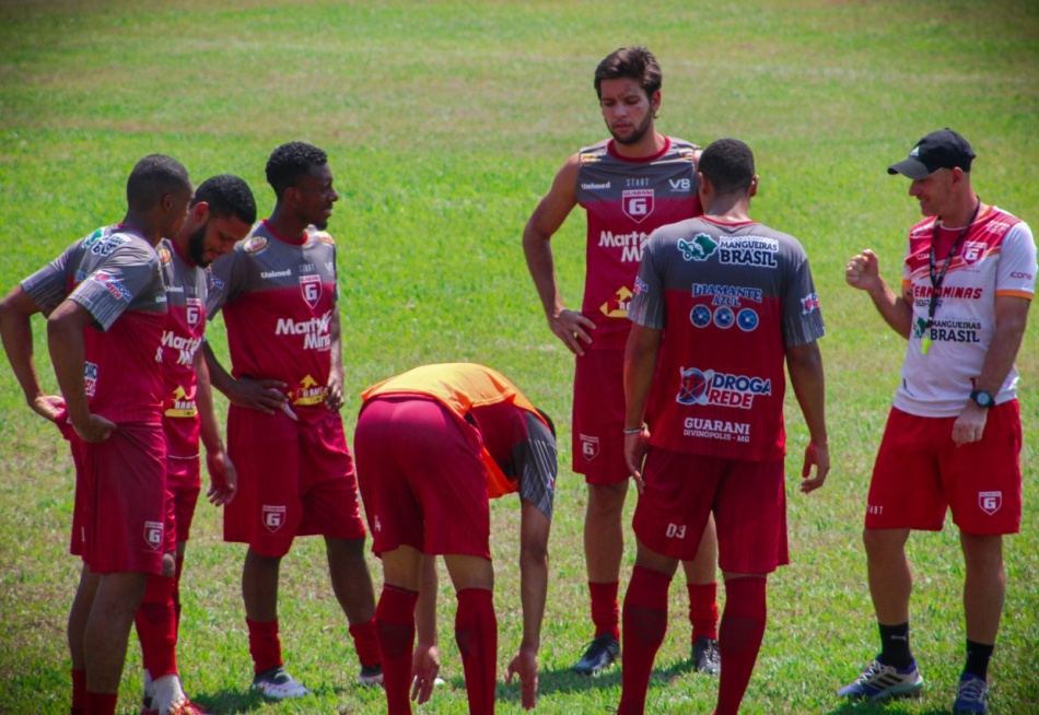 Guarani bate o União Luziense por 2 a 1, em jogo-treino no Farião