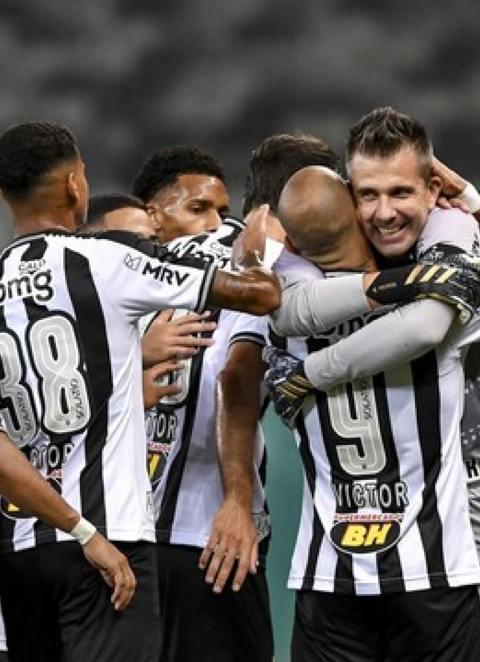 Na despedida do goleiro Victor, Atlético venceu a URT por 3 a 0