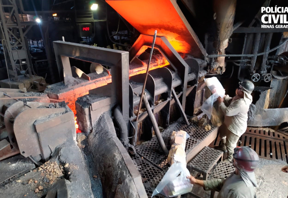 Polícia Civil incinerou mais de 38 quilos de drogas em Pará de Minas