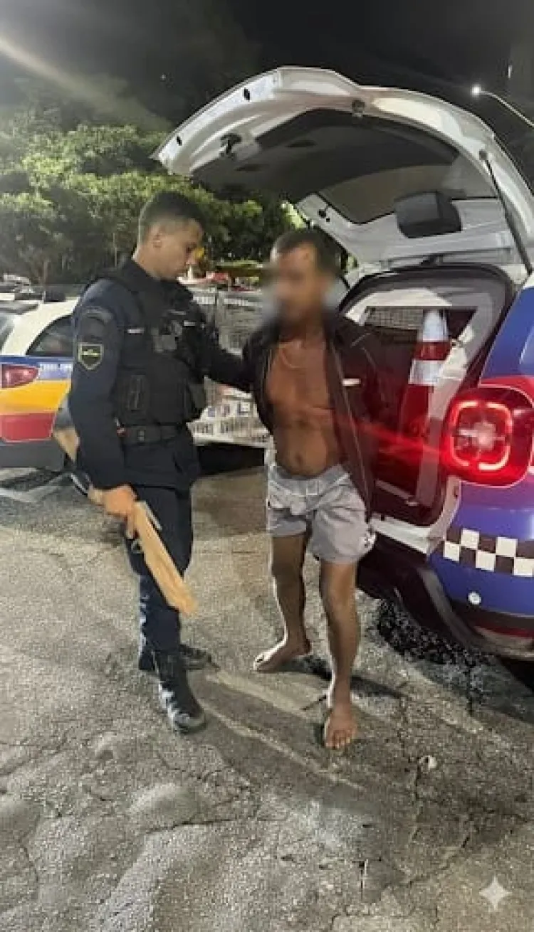 Homem é preso por invasão de domicílio no Residencial Capanema, em Pará de Minas