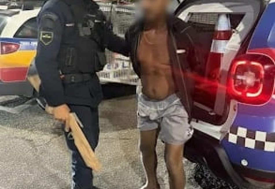 Homem é preso por invasão de domicílio no Residencial Capanema, em Pará de Minas