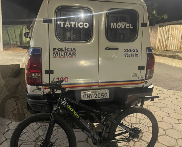 Pará de Minas – Polícia Militar Recupera Bicicleta no Mesmo Dia do Furto