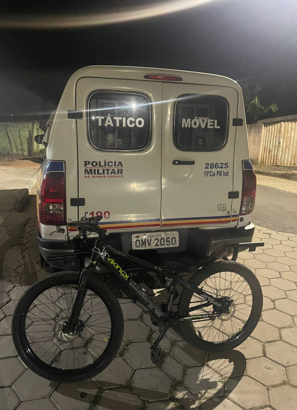 Pará de Minas – Polícia Militar Recupera Bicicleta no Mesmo Dia do Furto