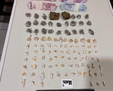 GCM  realiza prisões por tráfico e receptação no bairro São Geraldo.