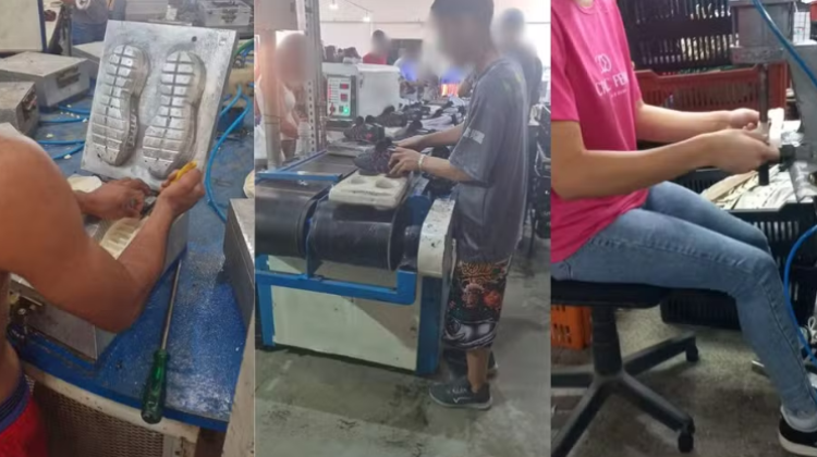 Trabalho infantil em fábricas de calçados afasta mais de 100 menores em MG