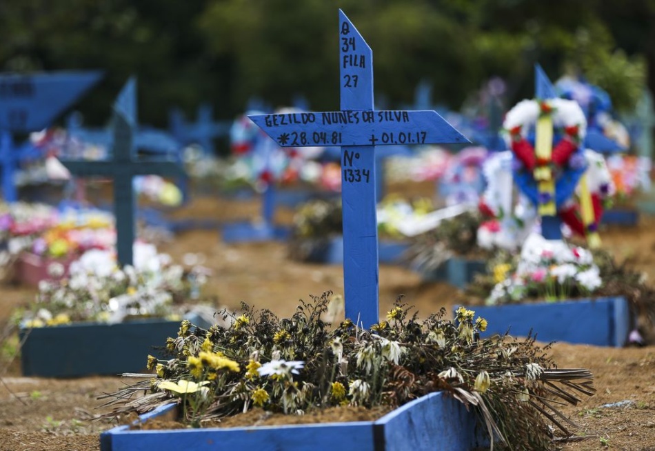 Brasil supera a marca de 200 mil mortes pela Covid-19