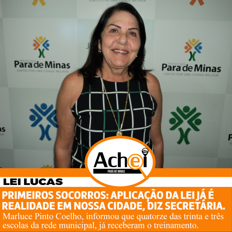 PRIMEIROS SOCORROS NAS ESCOLAS MUNICIPAIS É REALIDADE.