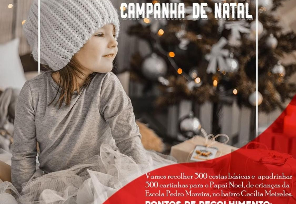 Ação Solidária Busca Fazer um Natal Mais Feliz para Alunos da Escola Pedro Moreira
