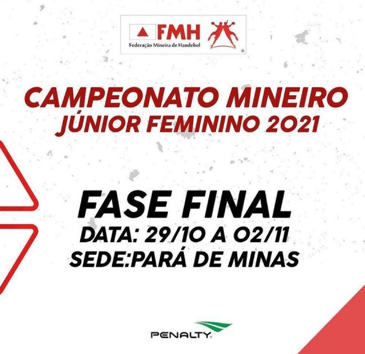 Pará de Minas vai sediar o Campeonato Mineiro de Handebol Júnior e Adulto Feminino