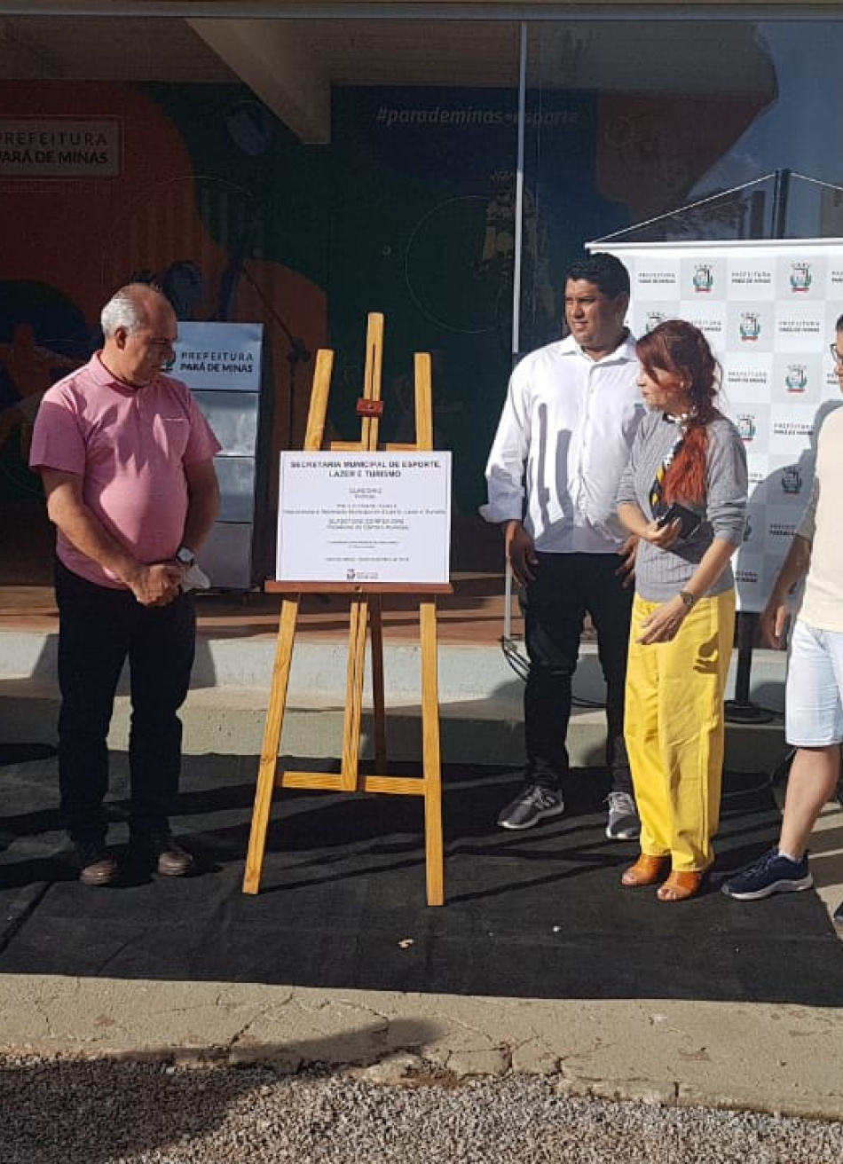 Secretaria Municipal de Esporte, Lazer e Turismo inaugurou sua nova sede em Pará de Minas