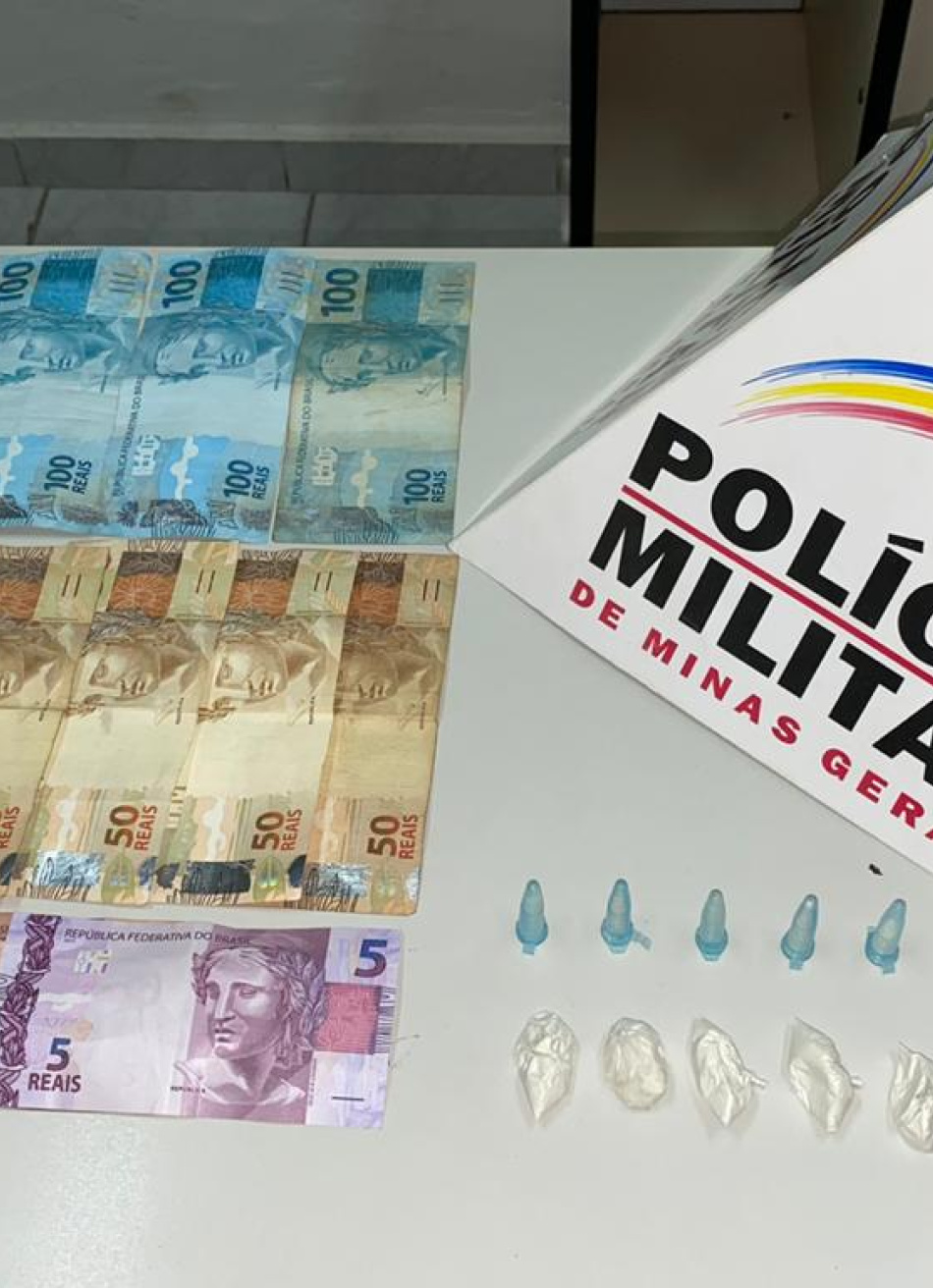 Polícia Militar prende dois homens em Igaratinga suspeitos de tráfico e consumo de drogas