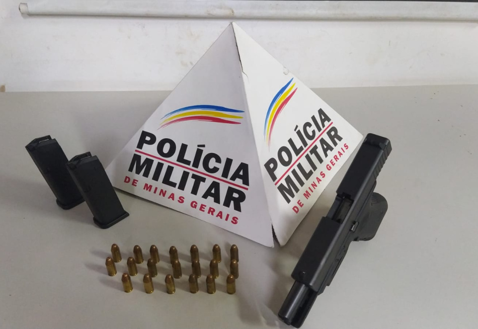 Homem é preso em Nova Serrana acusado de ameaçar um rapaz com arma de fogo