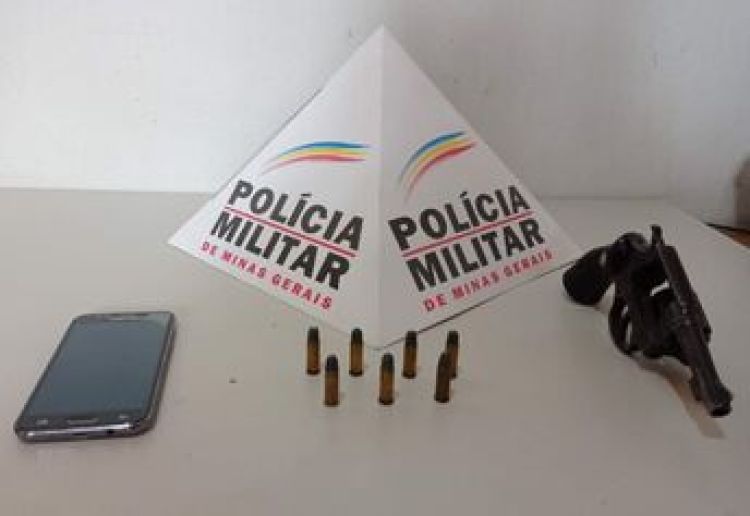 Operação conjunta em Martinho Campos termina com uma prisão e a apreensão de uma arma de fogo