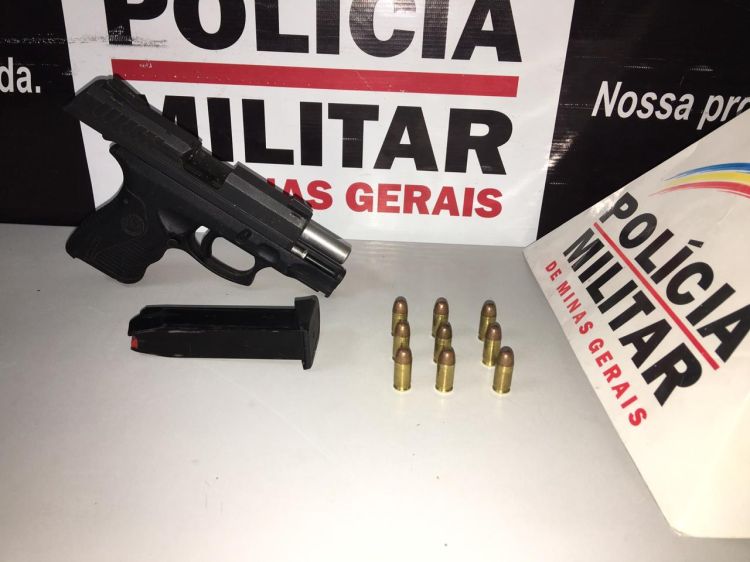 Polícia Militar prende homem portando arma de fogo em Nova Serrana