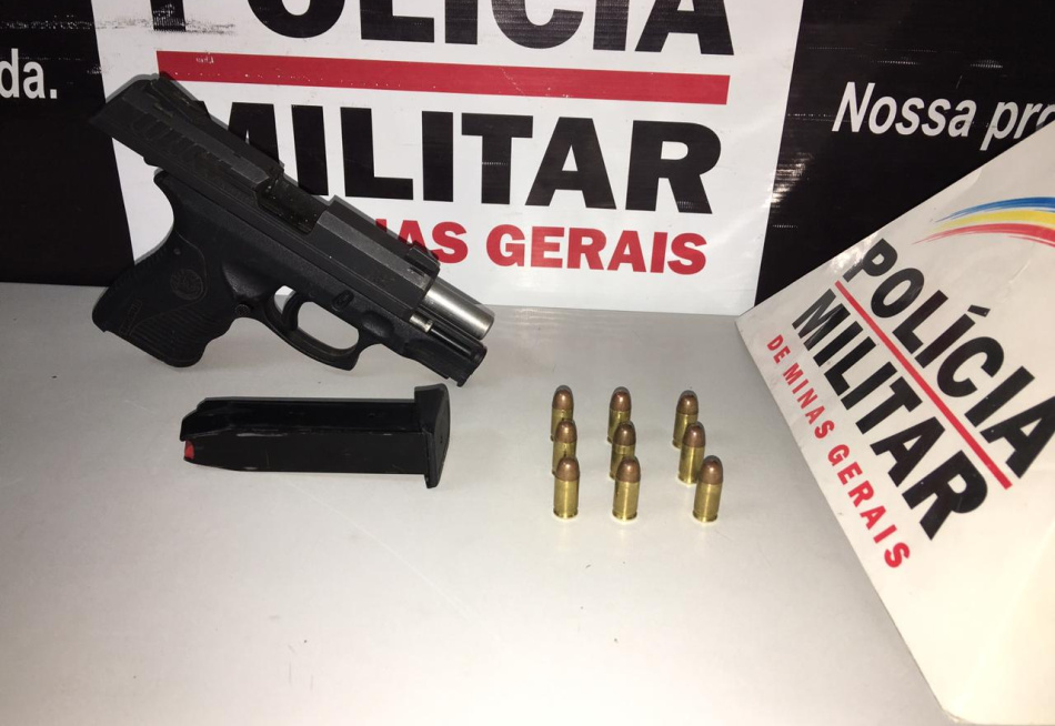 Polícia Militar prende homem portando arma de fogo em Nova Serrana