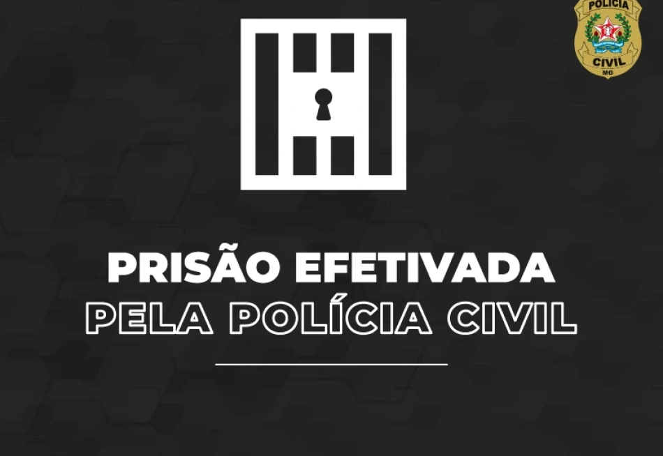 PCMG prende investigado por homicídio em Itaúna.