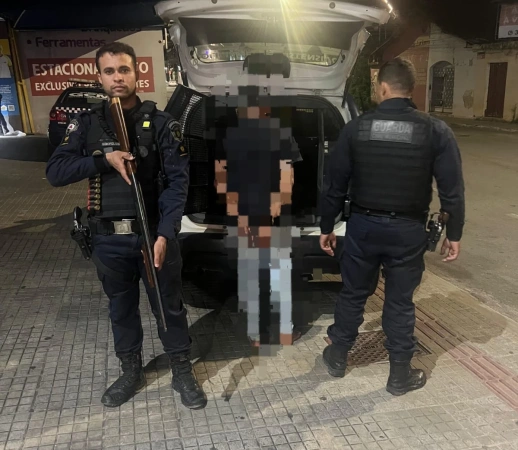 GCM cumpre mandado de prisão durante patrulhamento no centro