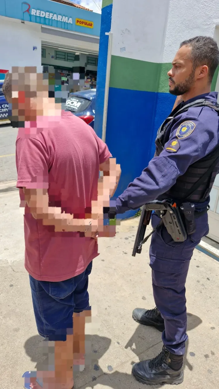 GCM Prende homem pela venda de entorpecentes no Planalto