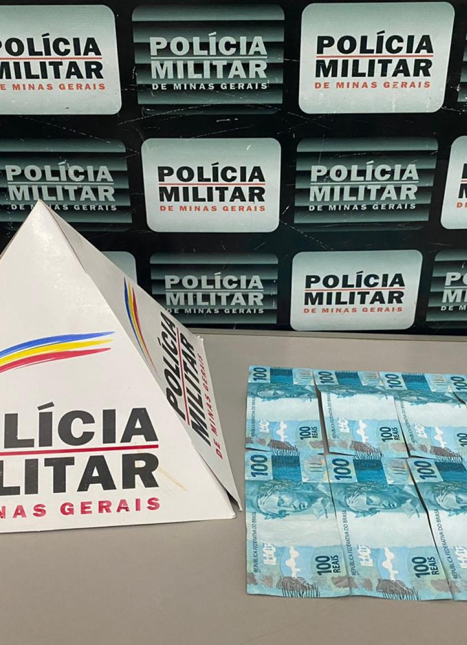 Homem é preso acusado de passar notas falsas em comércios de Antunes e Pará de Minas