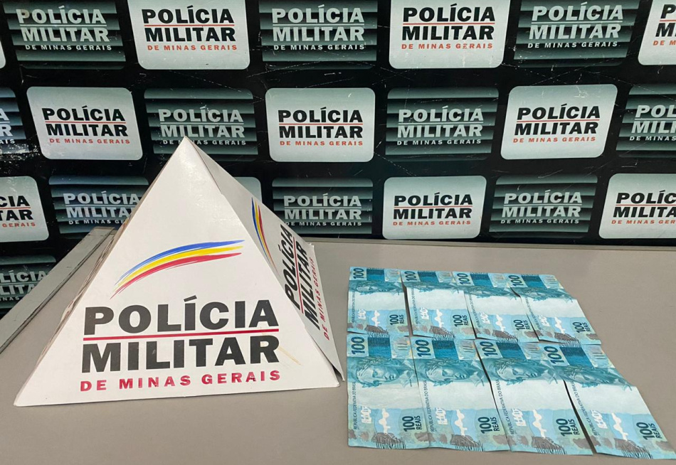 Homem é preso acusado de passar notas falsas em comércios de Antunes e Pará de Minas