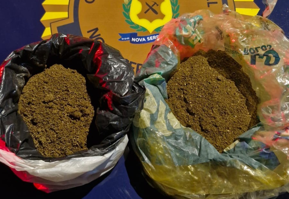 Guarda Civil Municipal prende casal com quase 1 kg de maconha em Nova Serrana