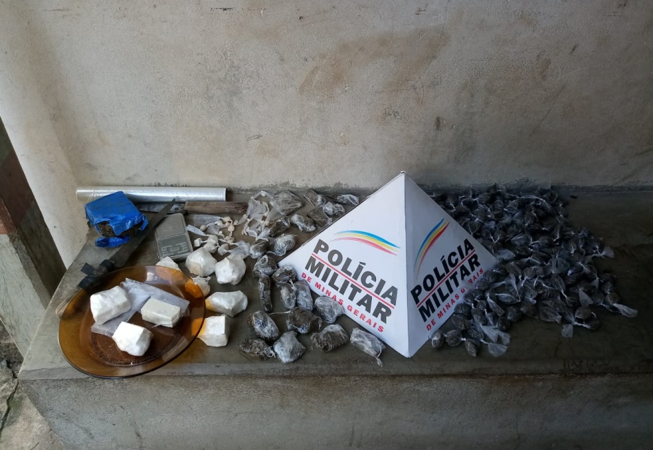 Polícia Militar prende dois homens em Bom Despacho suspeitos de tráfico de drogas