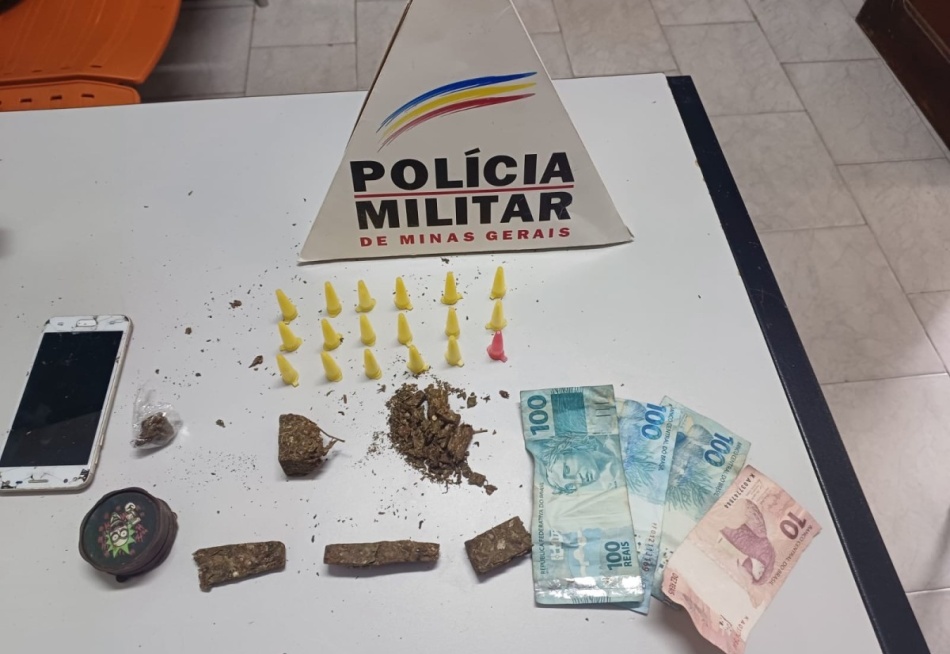 – PM prende mulher suspeita de praticar tráfico de drogas na Zona Rural de Igaratinga