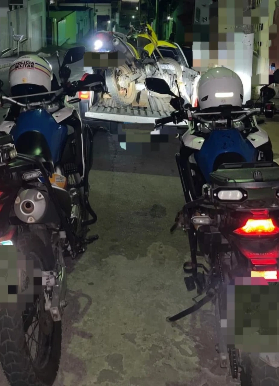 Polícia Militar recupera motocicleta roubada e prende homem por receptação em Pitangui