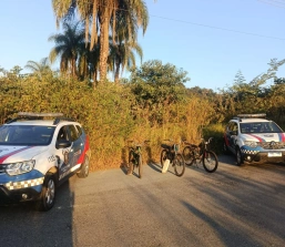 Guarda Civil Municipal apreende bicicletas motorizadas e evita risco de incêndio no Residencial Dona Flor