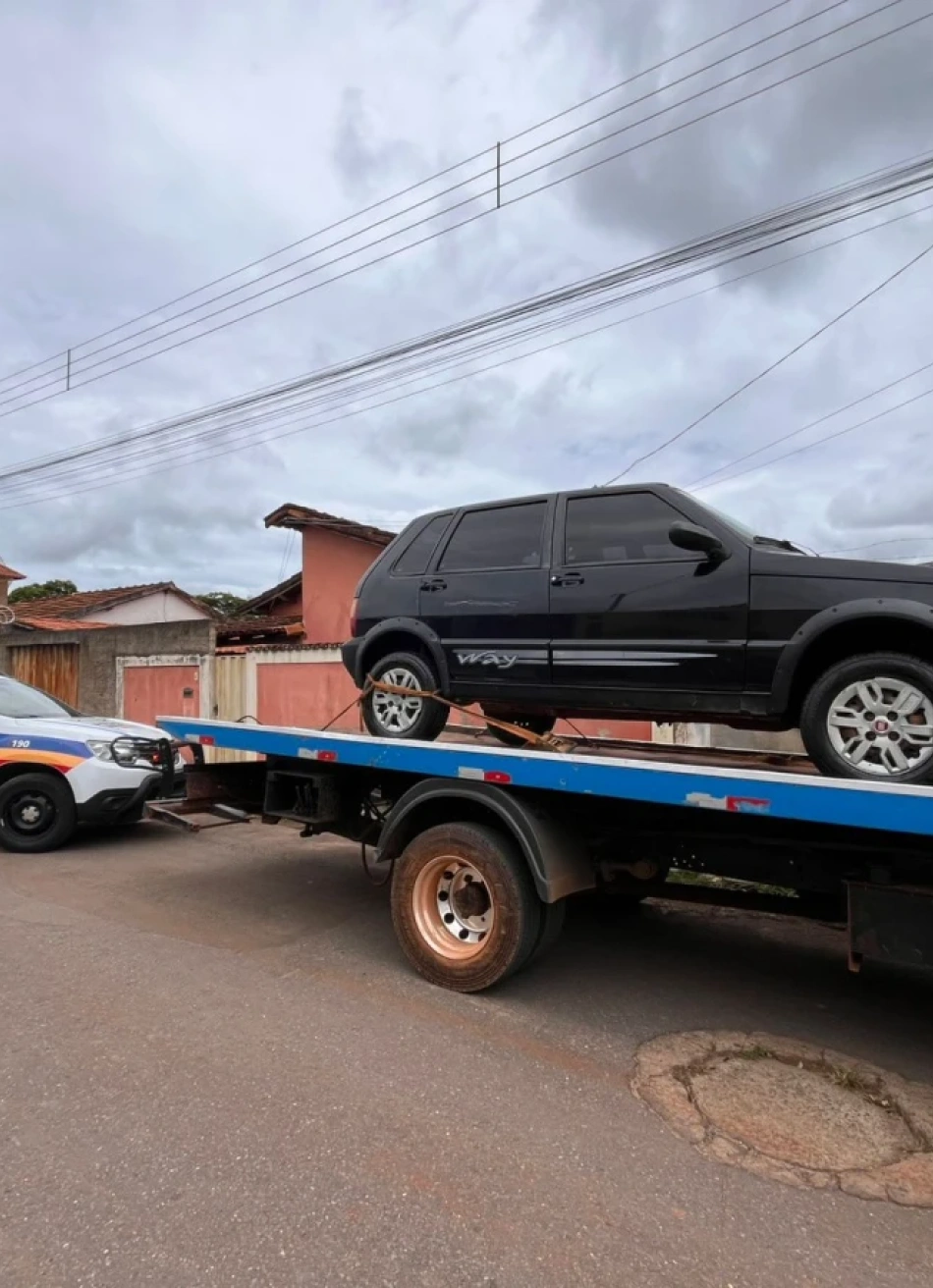 Papagaios – Polícia Militar prende suspeito por receptação e adulteração de sinal identificador de veículo