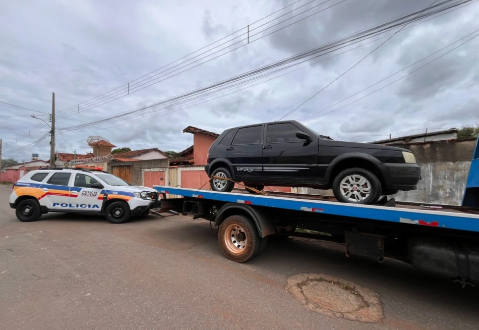 Papagaios – Polícia Militar prende suspeito por receptação e adulteração de sinal identificador de veículo