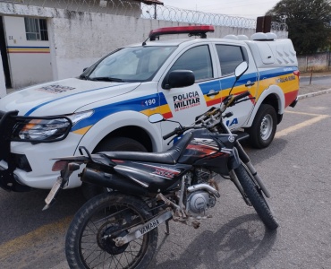 SUSPEITO É DETIDO COM MOTOCICLETA ADULTERADA EM SJV.