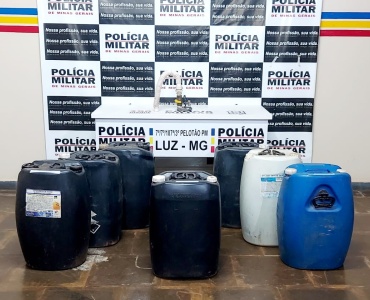 Polícia Militar evitou roubo de combustível em Luz