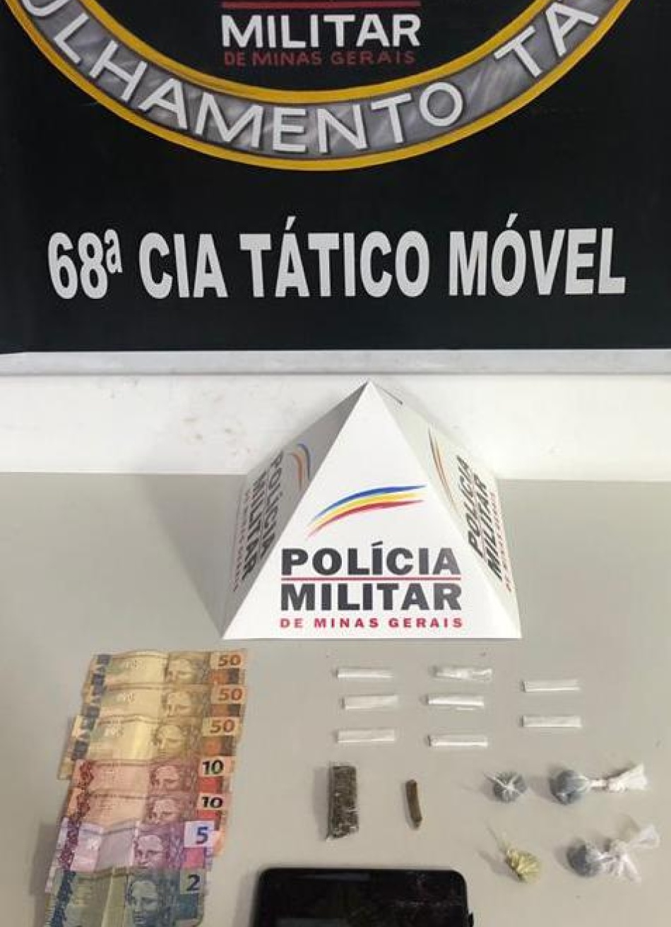 Polícia Militar acaba com baile funk e prende suspeitos de tráfico de drogas em Nova Serrana