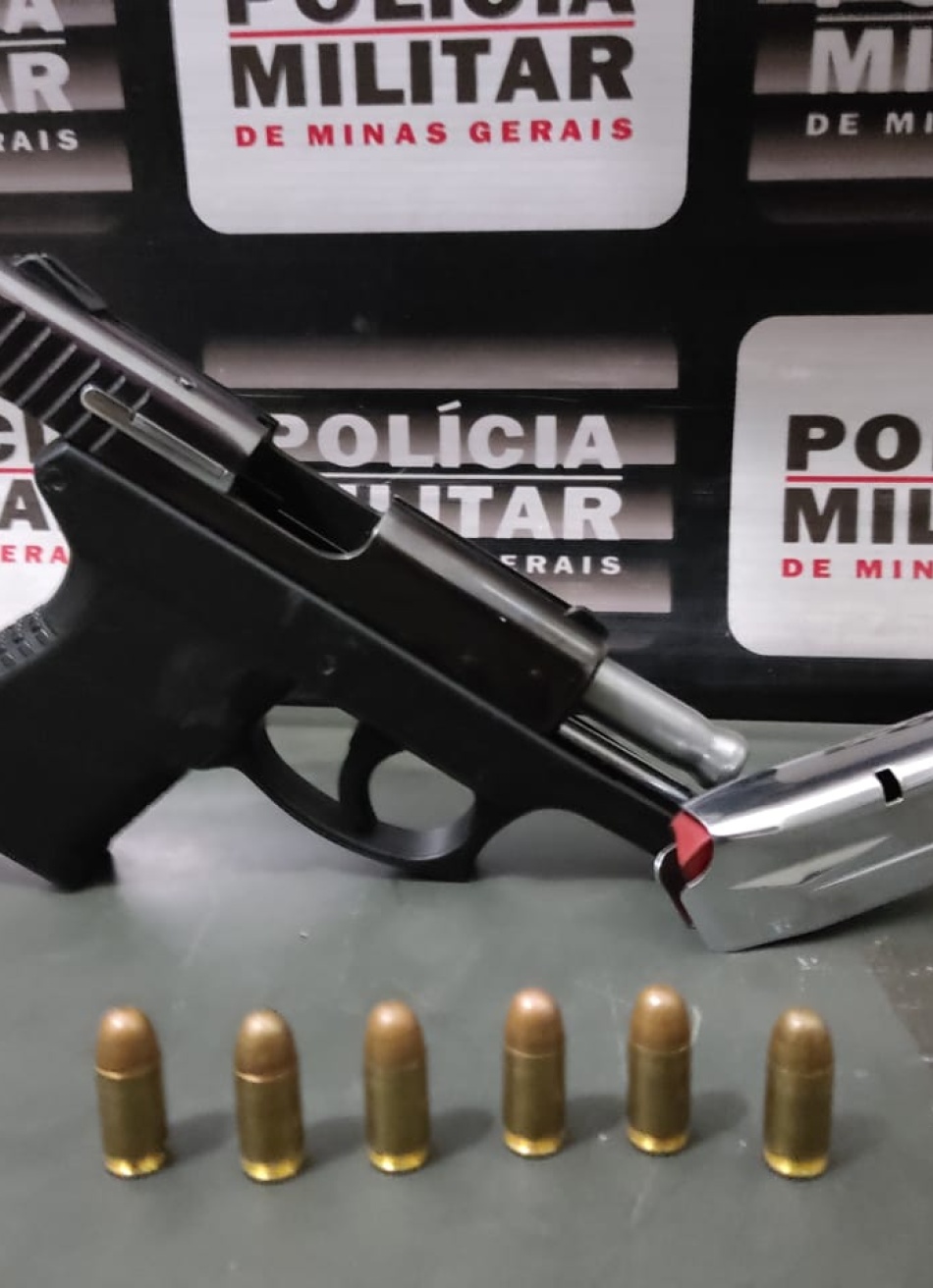 Homem é preso em Bom Despacho acusado de porte ilegal de arma de fogo