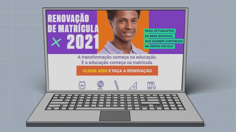 Termina nesta terça-feira o prazo para estudantes da rede pública estadual de ensino fazerem a renovação da matrícula