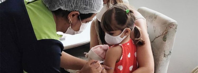 Minas Gerais ultrapassou nesta quarta-feira a marca de 1 milhão de doses da vacina contra a Covid-19 aplicadas em crianças de 5 a 11 anos