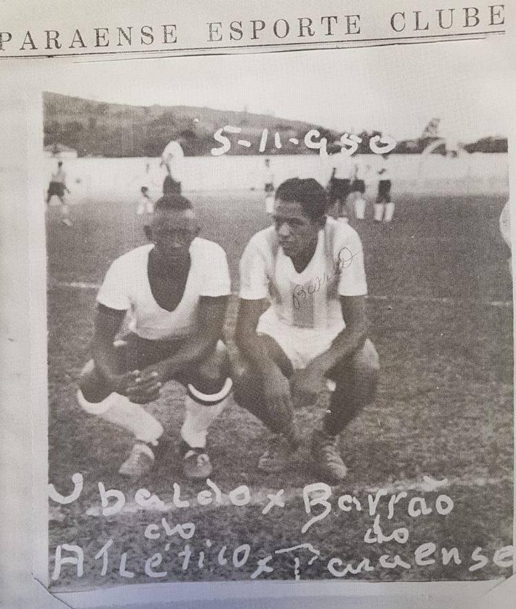 Há 70 anos, no estádio Ovídio de Abreu, Paraense e Atlético realizavam um amistoso em Pará de Minas