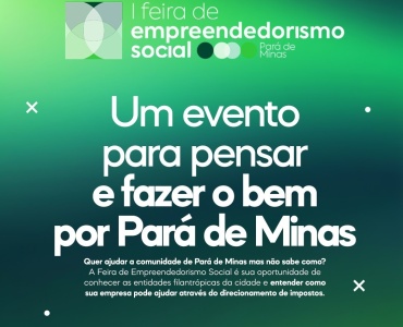 Fapam, juntamente com a Prefeitura Municipal, realizam feira de Empreendedorismo Social.