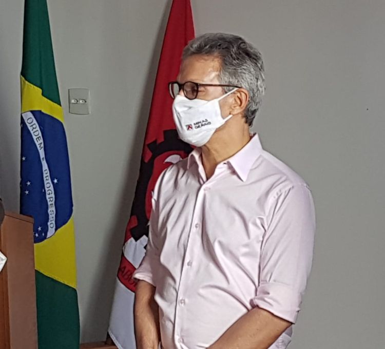 Romeu Zema está apreensivo com o aumento do número de casos de Covid-19 em Minas Gerais